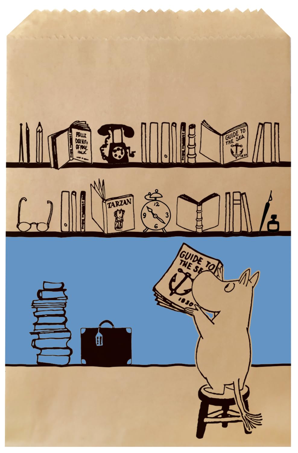 調査 平袋 ジミン Amazon.co.jp: インディゴ(indigo) MOOMIN ムーミン ラッピング 紙袋
