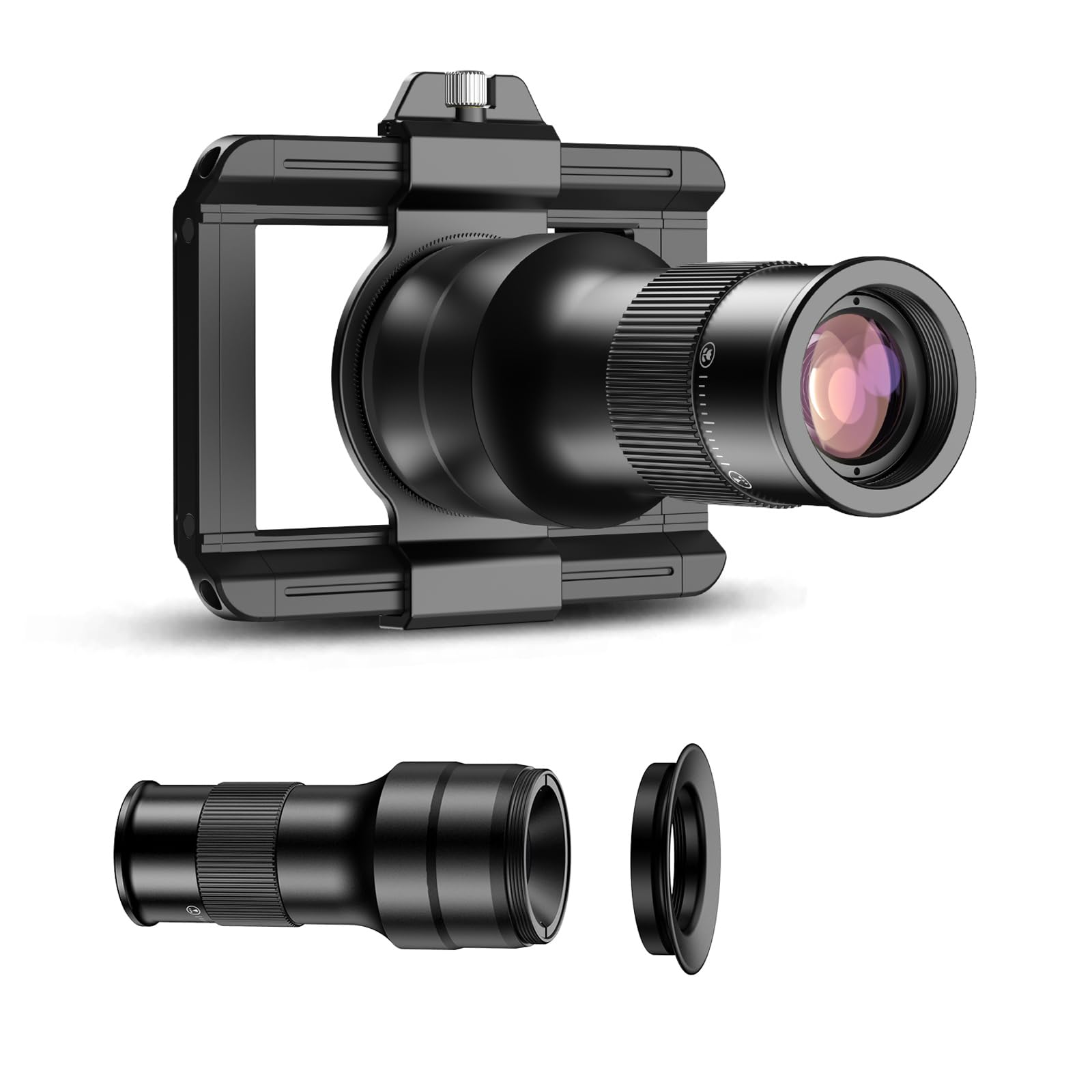 Phone Camera Lens 6X Telephoto and 150mm Attachment for Smartphone Mobile Devices Universally Phone Zoom Lens Attachment