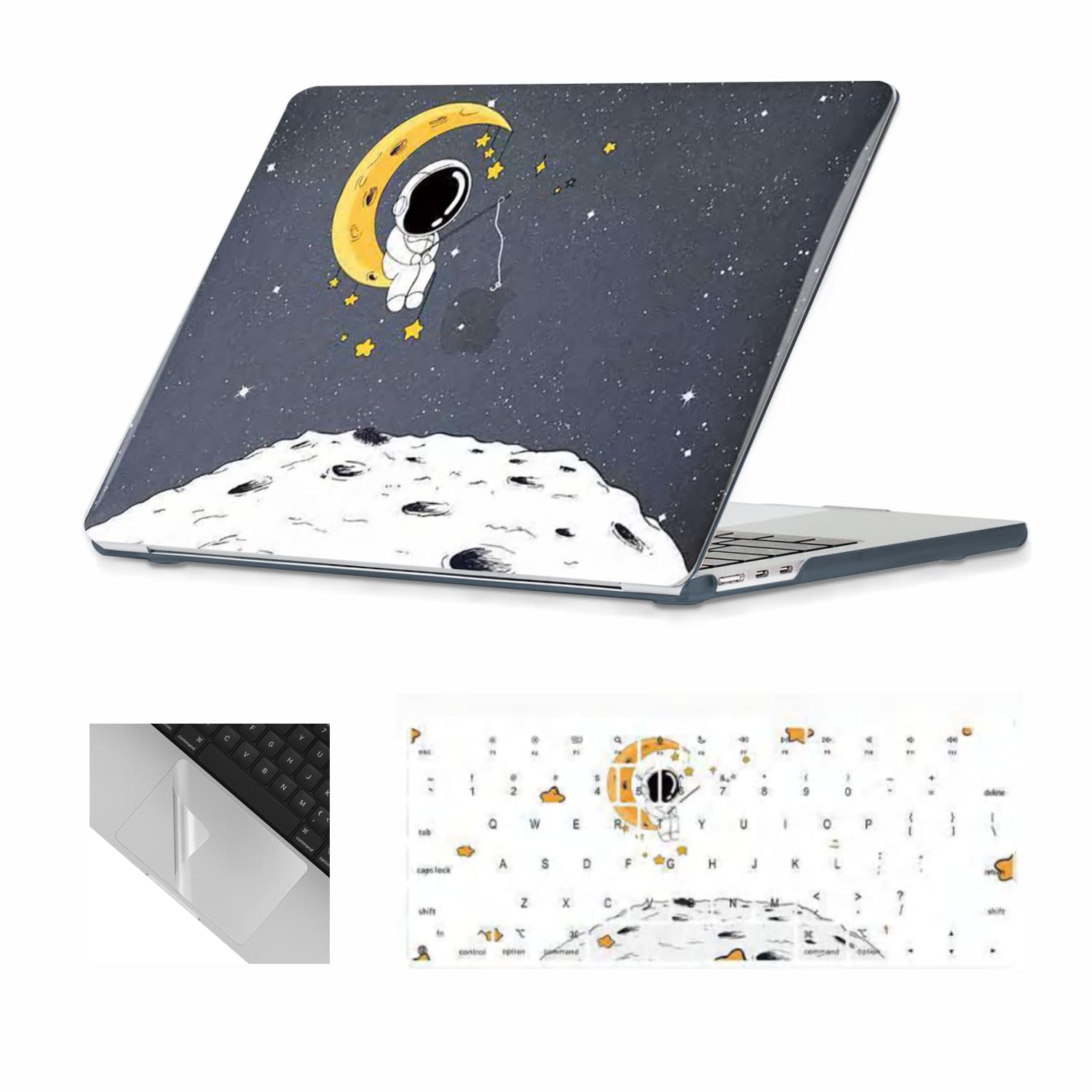 Se7enline Compatible with MacBook Air 13.6 inch Case M3 M2 2024 2023 2022 for Mac Air A2681/A3113 Laptop Hard Shell Case with Keyboard Protective