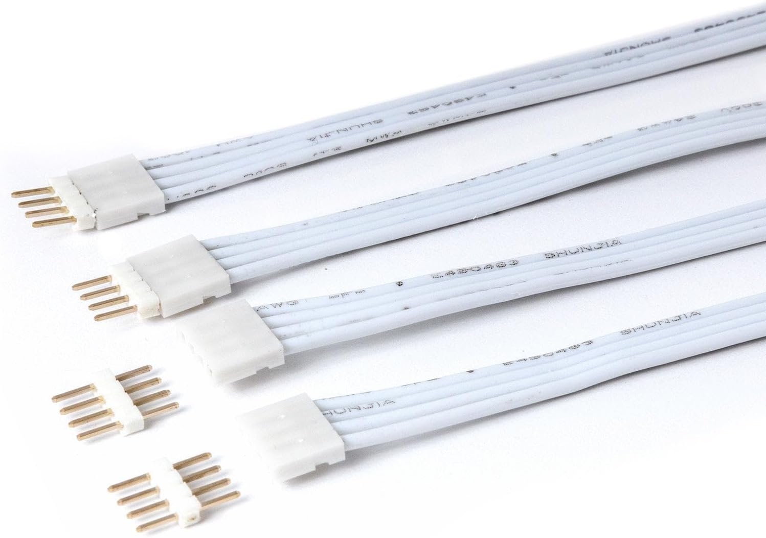 Litcessory Extension Cable for Philips Hue Gradient Lightstrip (10ft, 2 Pack, White)