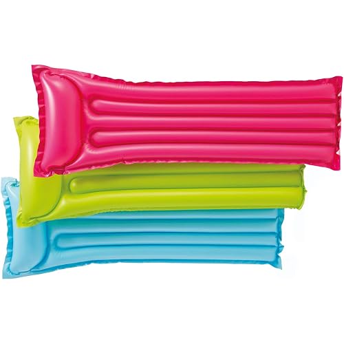 Set of 2 Intex MAT Relax-a-mat Float Water Swim Pool Lake Raft Tube Flotation