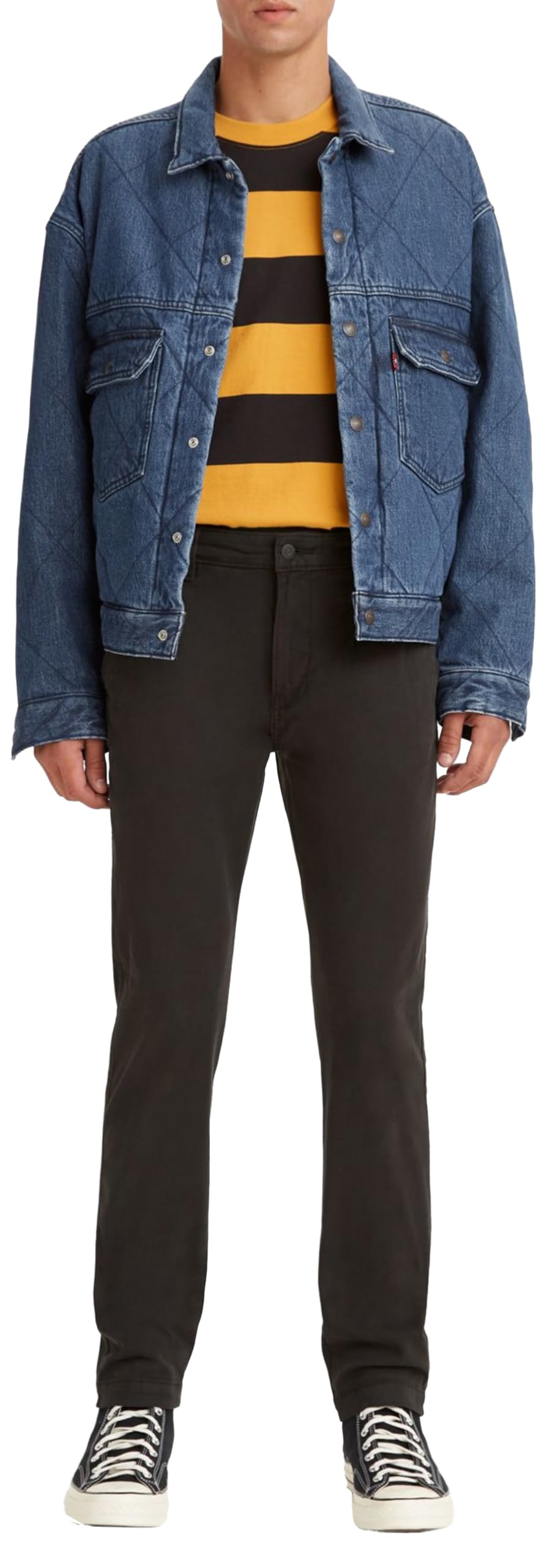 Levi's Xx Chino Slim Ii, Pantaloni Uomo, Nero ( Mineral Black Shady Gd Ccu B ), 31W / 34L