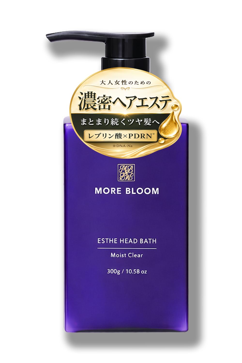 Amazon | MORE BLOOM エステヘッドバス モイストクリア 300g クリーム