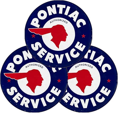 Miniatura 97 de Buick Car Company Authorized Service Insignia Emblem Seal Vintage Gas Signs Reproducción Car Company Letreros de metal de estilo vintage Letreros de