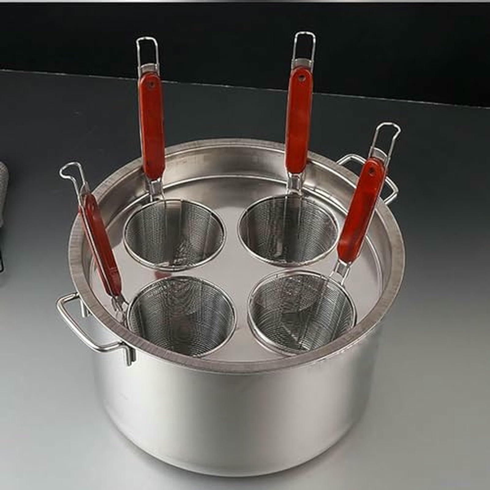 Ensemble d'insert de cuisinière de pâtes haut de gamme en acier durable