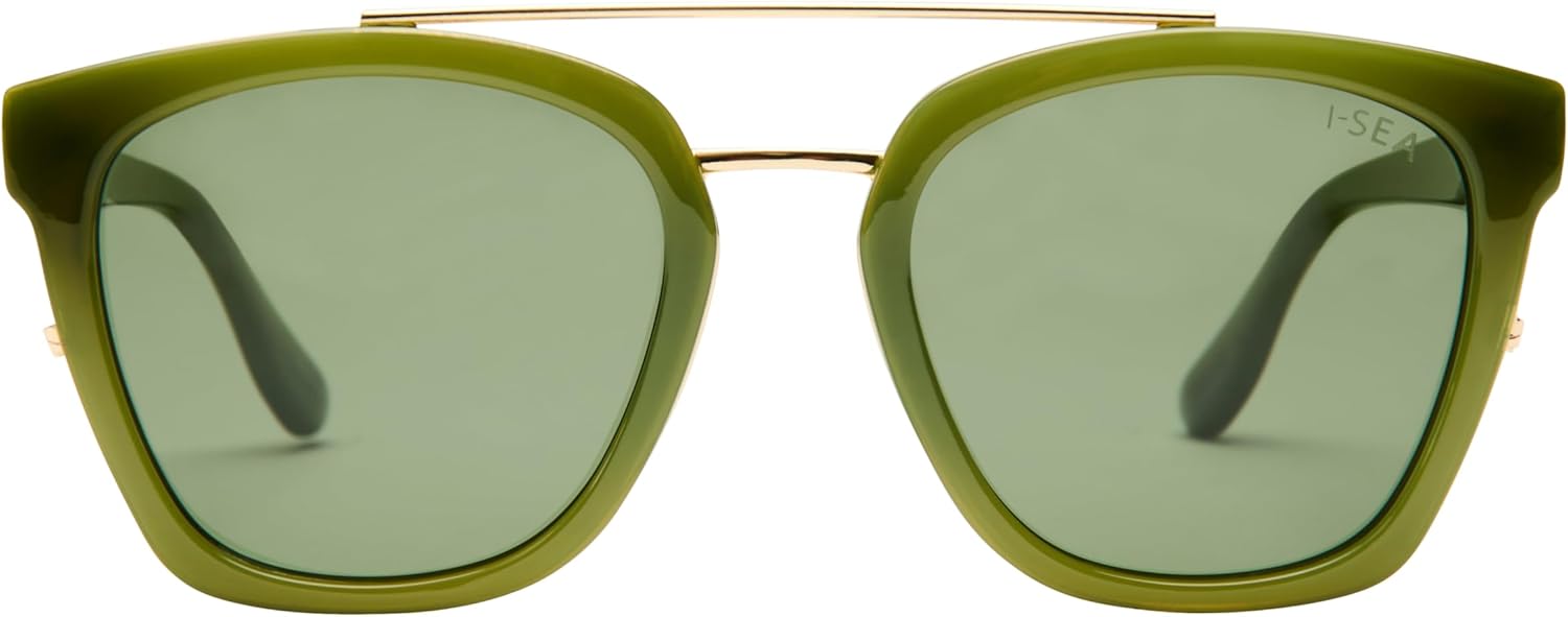I-SEA Chloe Womens Sunglasses - Classic Design - UV Protection, Polarized Lenses, Full-Frame