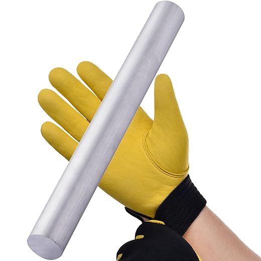 1" Aluminum 6061 Round Rod 8" Long, 1" Diameter Solid T6511 New Lathe Bar Stock