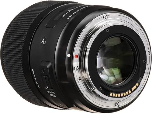 Miniatura 6 de Sigma 35mm F1.4 Art DG HSM Lens for Canon, Black, 3.7 x 3.03 x 3.03 (340101)