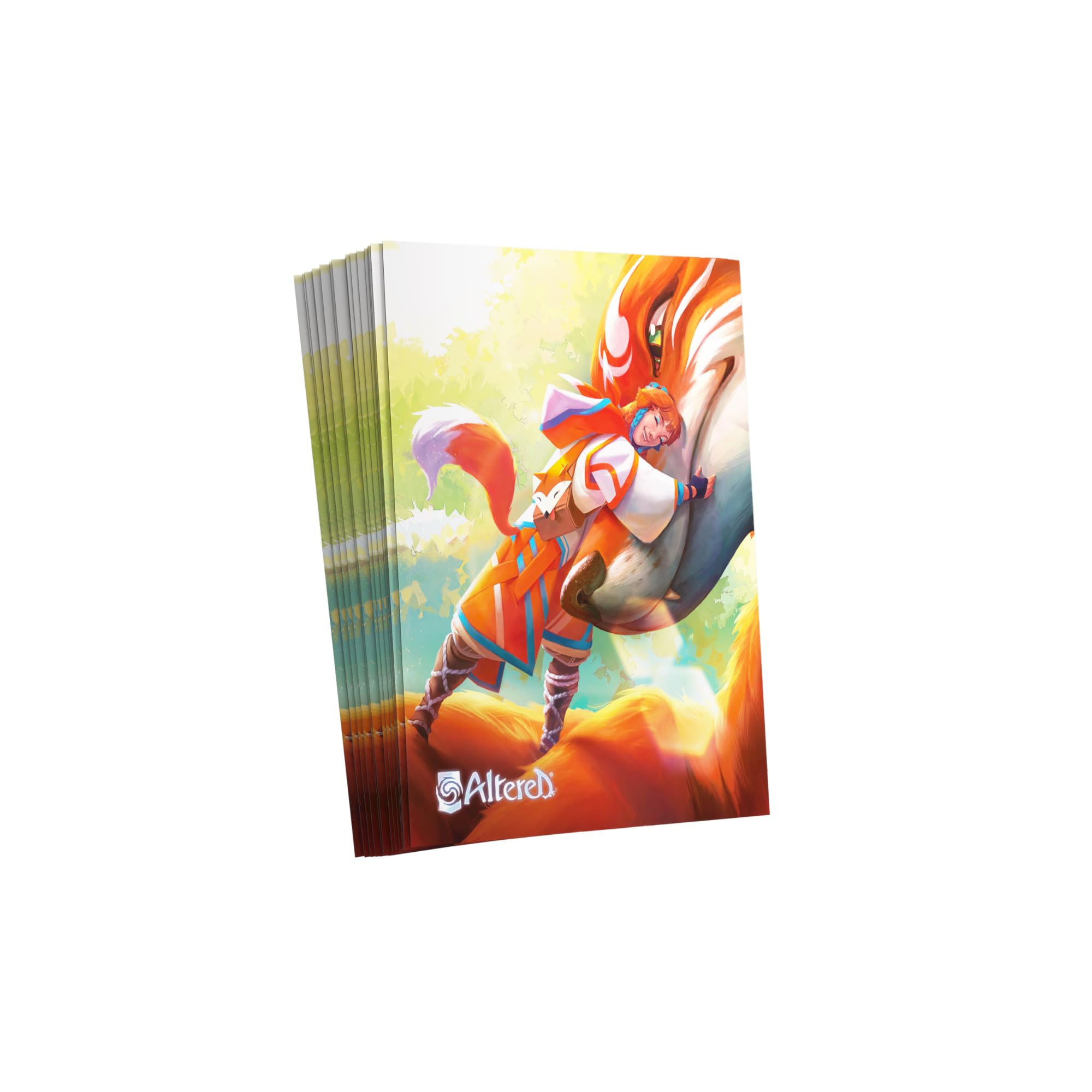 Gamegenic, Altered: Art Sleeves - Teija, Sleeve Color Code: Gray