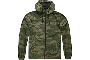 Men's Camouflage Windbreaker Jacket: A Stealthy and Protective Outerwear Solution