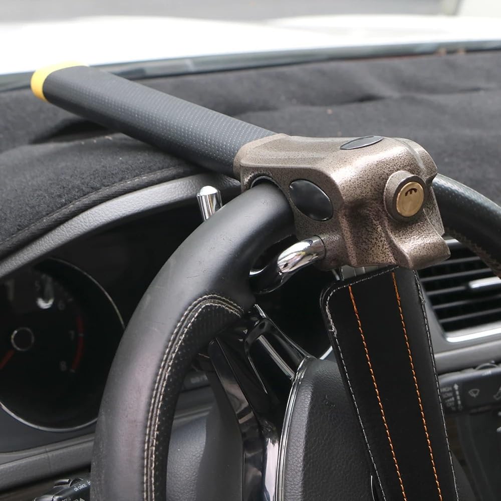 Antivols auto Serrure de direction Automobile pliable volant voiture antivol Protection t-serrures serrures sécurité