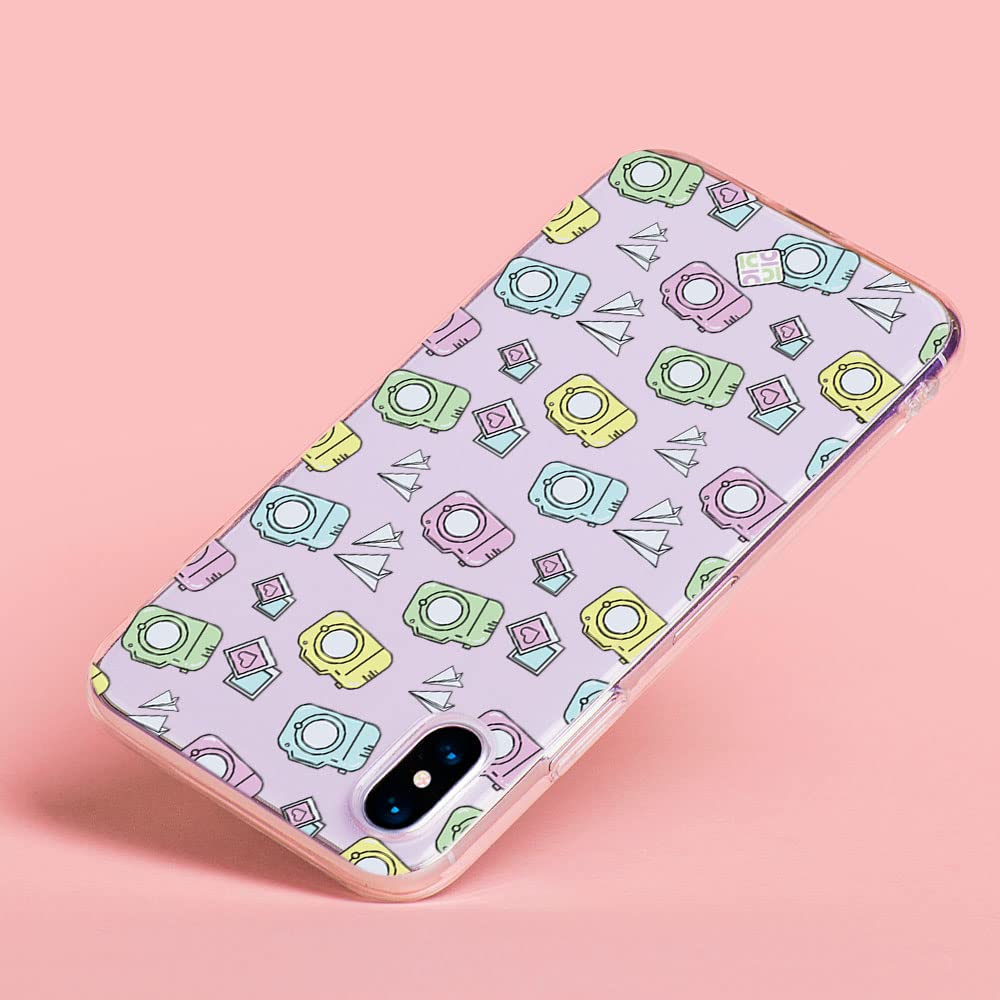 Custodia Redmi 12C Blu: Cover Ibrida Trasparente e Antiurto in TPU