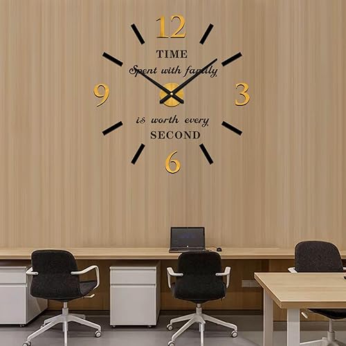 Miniatura 9 de VANGOLD Reloj de pared para decoración de sala de estar