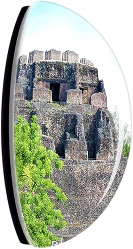 Miniatura 2 de Weekino Belice Caracol Mayan Ruins Cayo Nevera Imán 3D Cristal Turístico Ciudad Viaje Recuerdo Colección Regalo Fuerte Refrigerador Pegatina