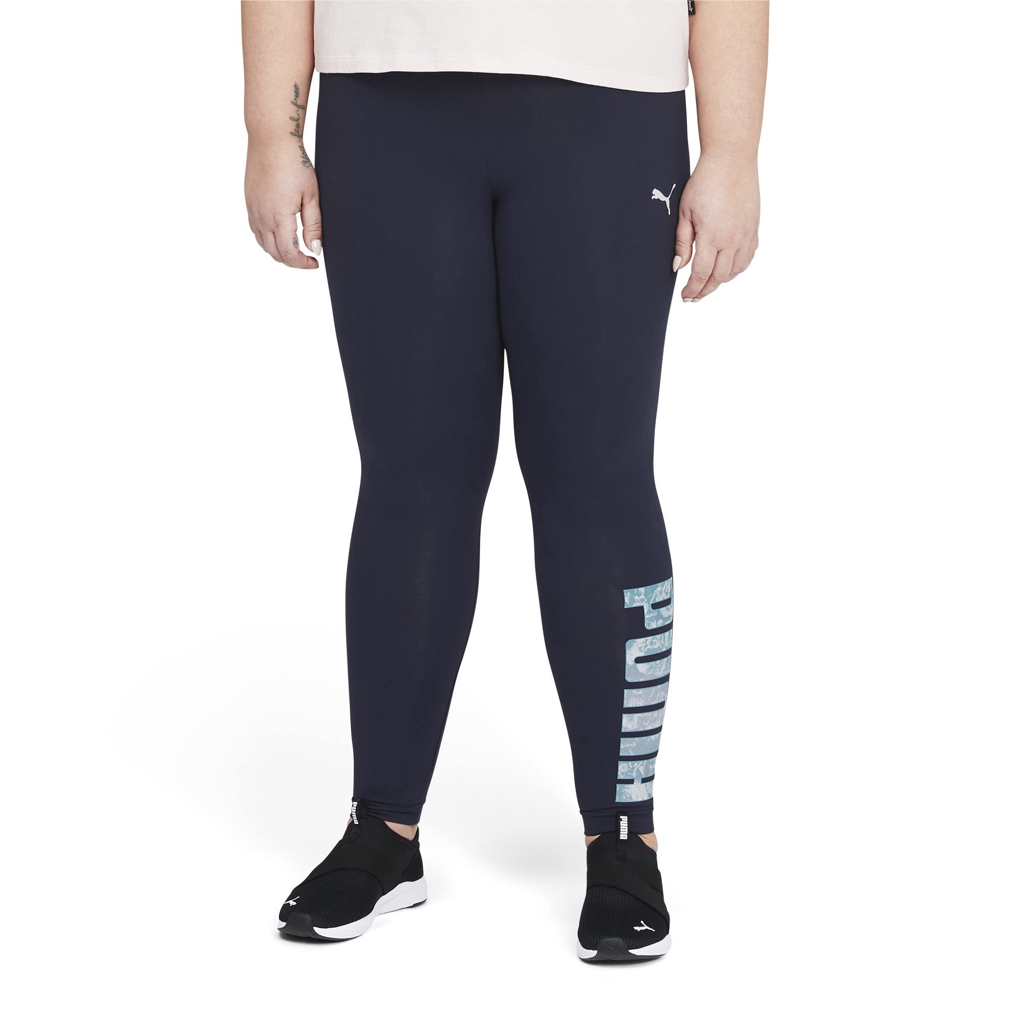 PUMA Essentials + legginsy z logo - Leginsy Kobiety
