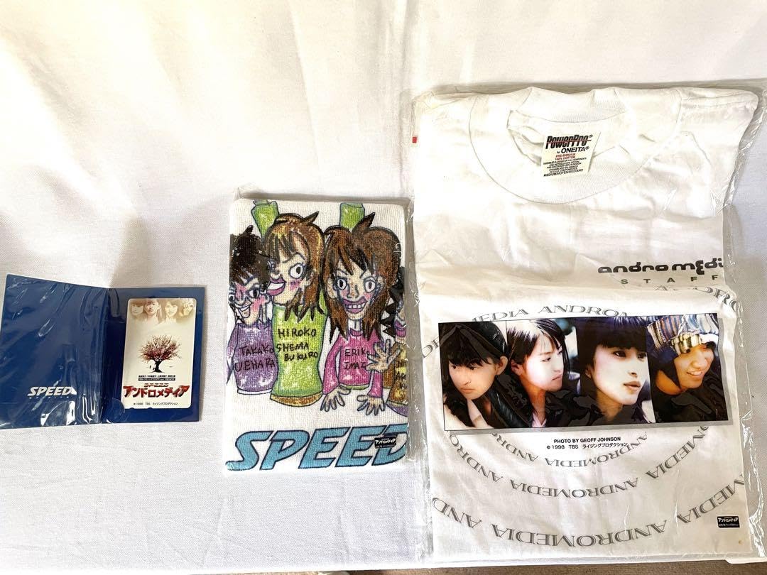 激レア！ 3点セット SPEED 映画 アンドロメディア Tシャツ グッズ