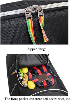 LEBEE Djembe Bag 10/12/13'' African Drum Djembe Carry Case Waterproof Shockproof Bag Backpack,10inches