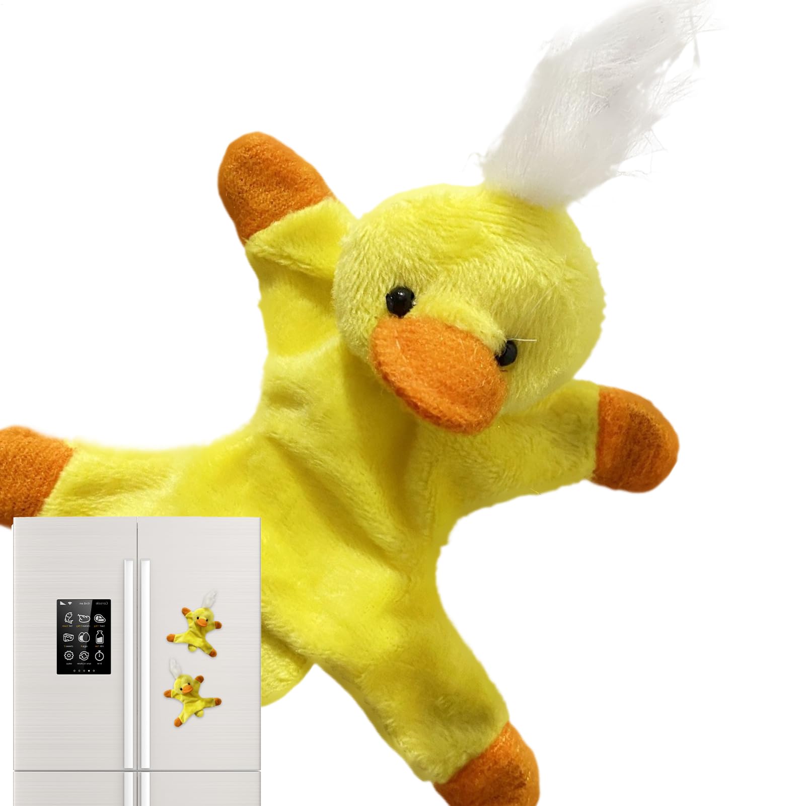 Plush Animal Fridge Magnets Funny Educational Learning 1-3 Years Old