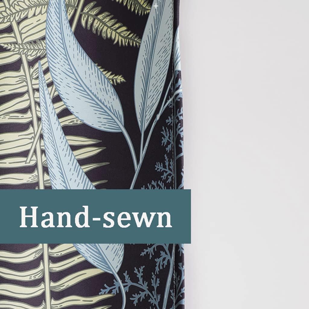 Best Shower Curtain Extra Long Shower Curtain with Hooks and Telescopic Rod Tub Curtains Shower Curtain Liners Polyester Fabric Bathroom Curtain Bath Decor (A 200x180cm)