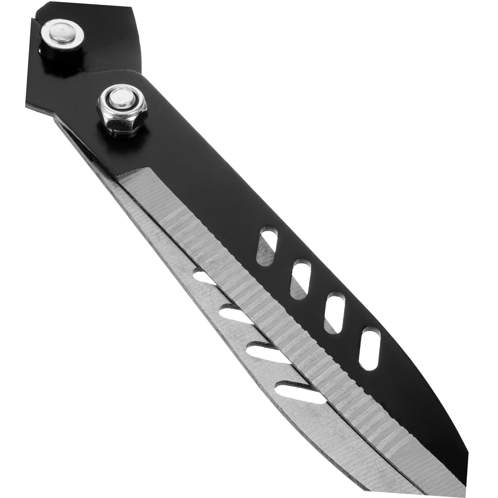 Tijeras de Setos Manuales de Acero Negras para Poda y Césped | 1 Pieza, Mango Ergonómico de Ahorro de Esfuerzo, para Recortar Setos y Mantener el Jardín