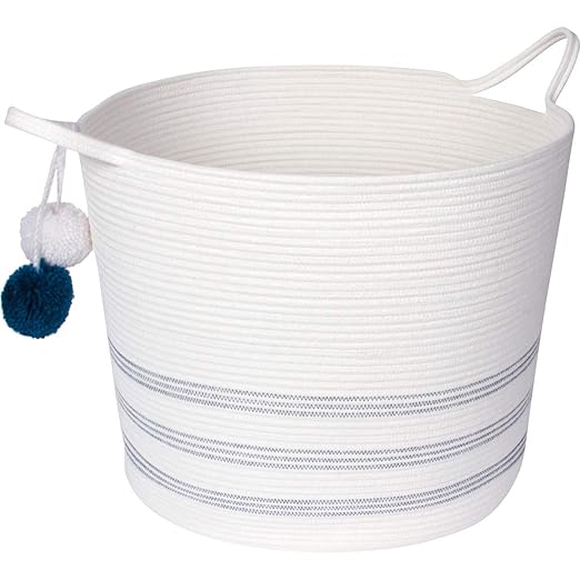Sweetzer & Orange Extra Large Woven Cotton Rope Storage