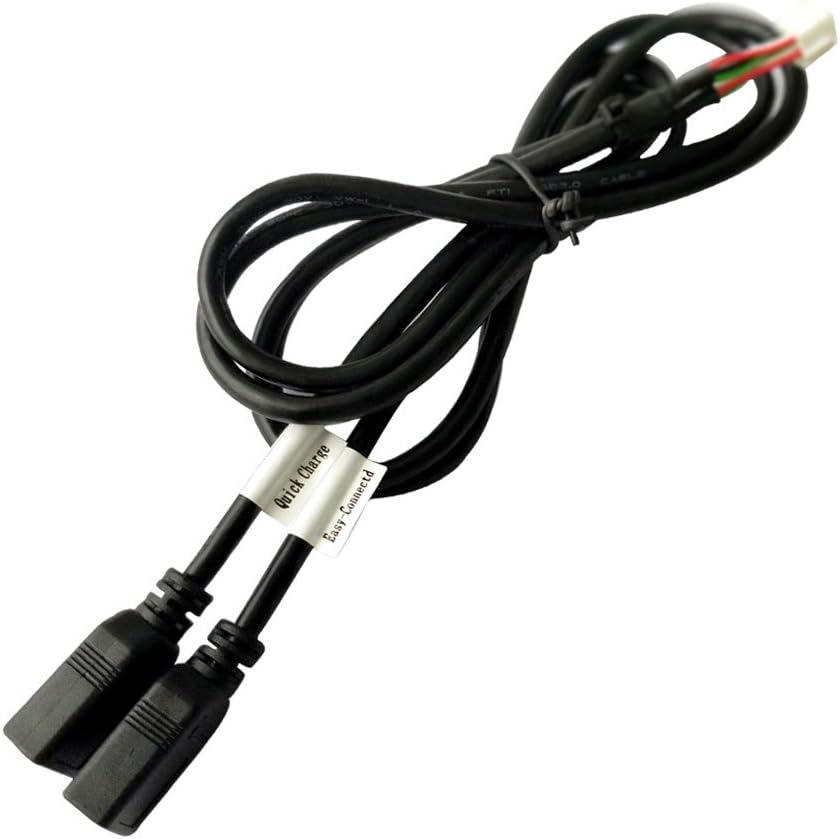 ATOTO A6 Replacement Parts - Antennas, Cables,Frames,Harness, faceplate Module, and More (USB-B Cable(B)) only Suitable for A6Y Series