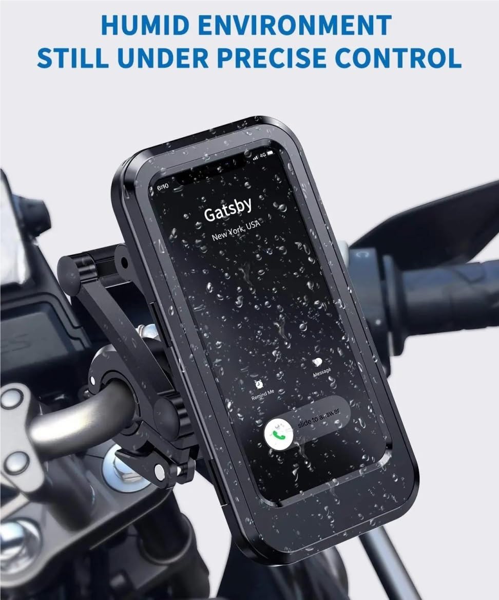 Supporto Telefono Impermeabile Bici Moto Universale Manubrio Accessori Ciclismo