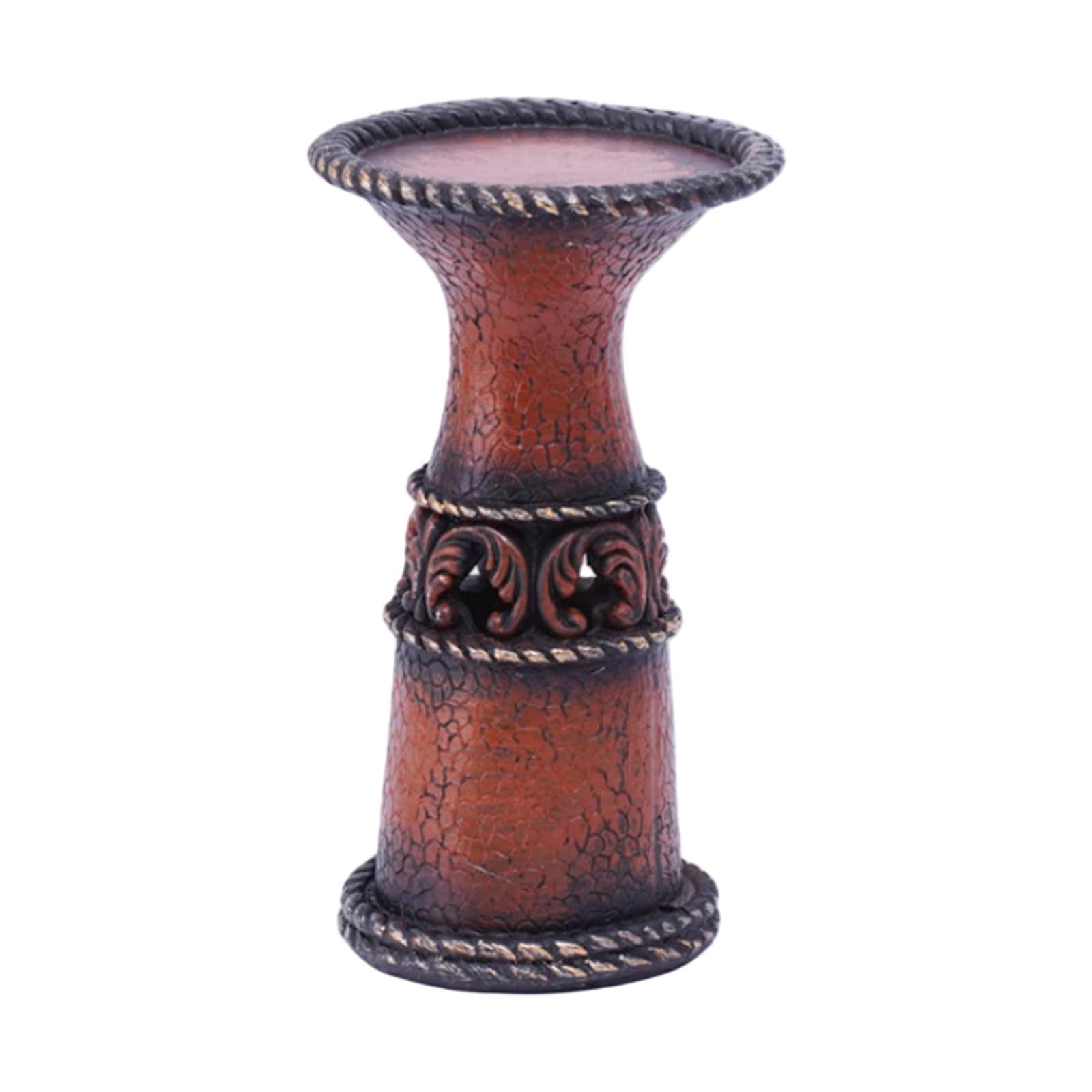 HZBB Multipurpose Indian Motifs Resin Stand Western Tribal Carvings Colorful Tealight Holders Home Decors Home Decors Holders