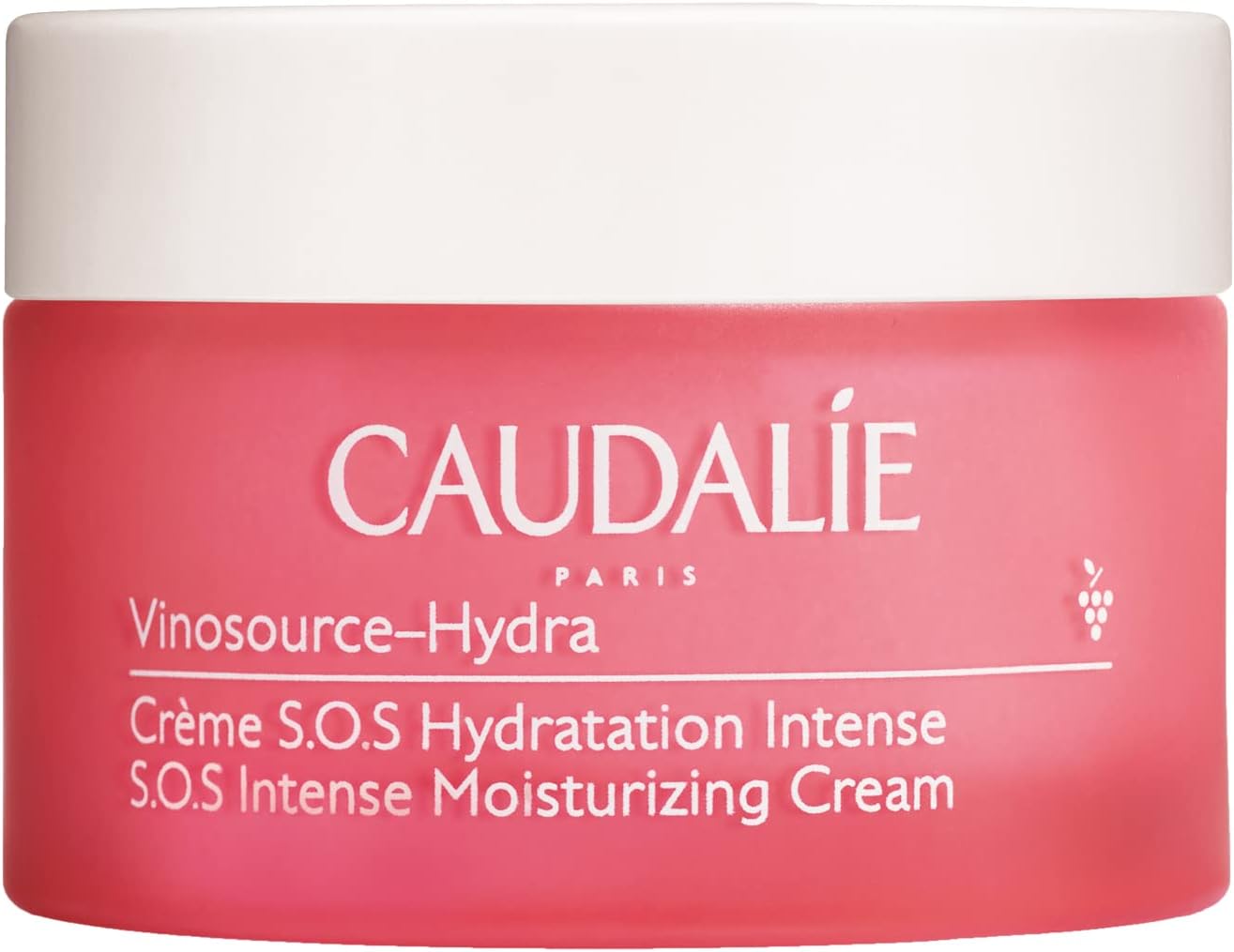 Caudalie Vinosource S.O.S Intense Hydration Moisturizer, antioxidant and deeply hydrating, suitable for sensitive skin 1.7 oz. (Full size)