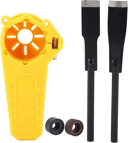 Miniatura 6 de Juego de cinceles para tallar madera, cambia la amoladora angular en cincel eléctrico herramienta de carpintería para pulir, moler o cortar metal,