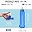 TRIWONDER TPU Collapsible Flask BPA-Free Soft Folding Water Bottles for Hydration Pack - Ideal for Running Hiking Cycling Climbing (500ml/16.9oz - Blue)
