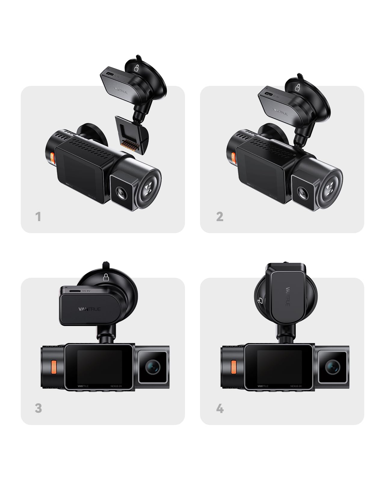 Amazon.com: VANTRUE N2X, N4 Pro S, N5S, N4S Dash Cam GPS Receiver