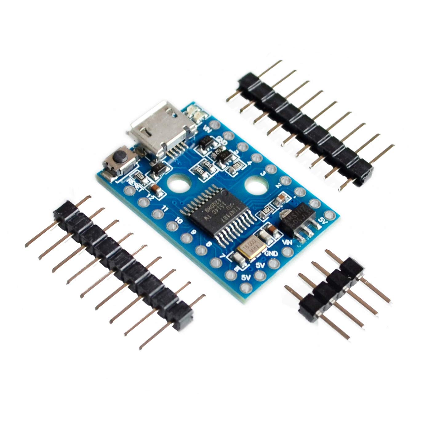 Reland Sun Digispark Pro kickstarter development board use Micro ATTINY167 module usb