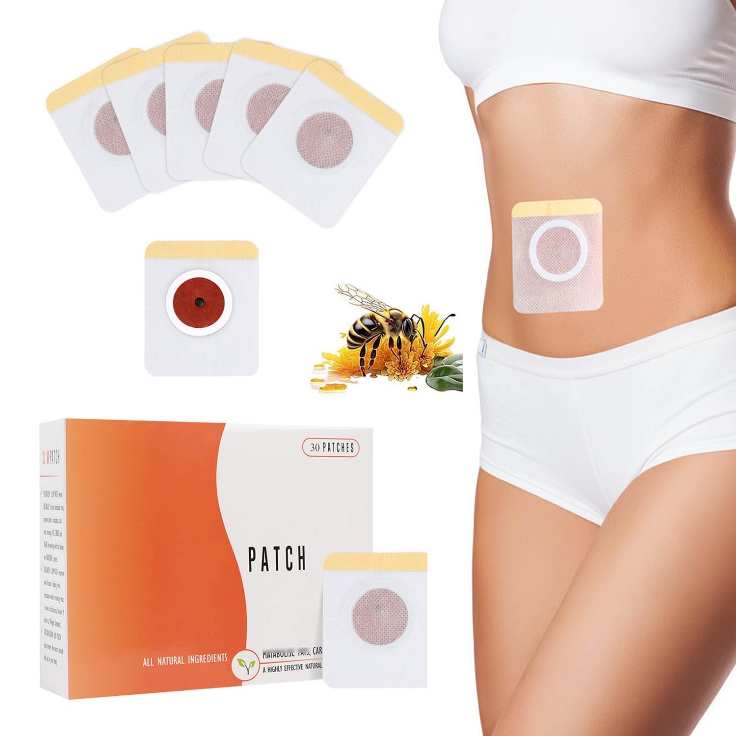 30Pcs Belly Patch Waterproof