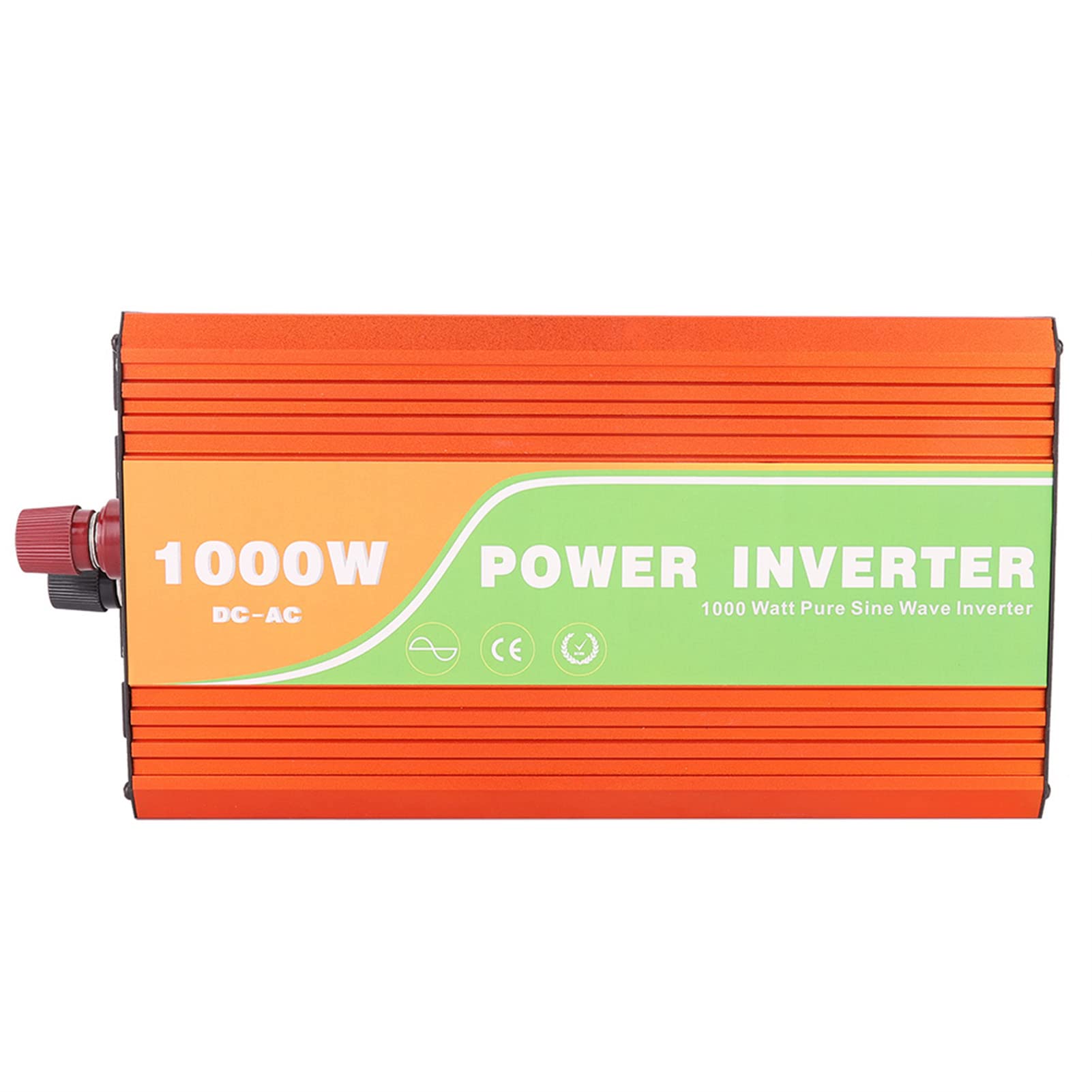 Fdit Inverter Solare a Onda Sinusoidale Pura da 1000 W Inverter di Potenza Ad Alta Efficienza per Uso Domestico Leggero Portatile 305 X 146 X 66 Mm (24V)
