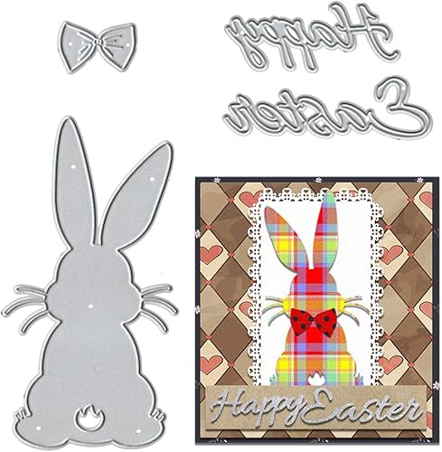 Vista 6 de Troqueles de corte de metal con cruz de Pascua para suministros de fabricación de tarjetas, anillos de espinas religiosas, troquelados, herramienta