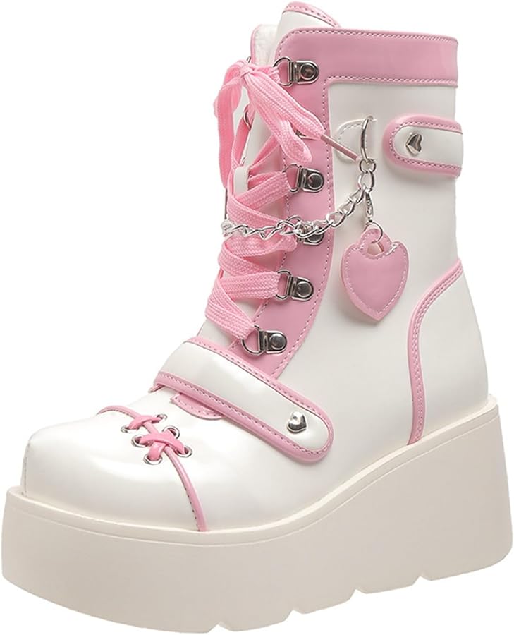 ピンク ラバー ロングブーツ スタッズ付き ピンク ラバー ロングブーツ スタッズ付き ピンク ラバー ロングブーツ