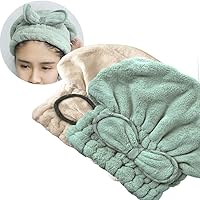 Vista 17 de Jseng Gorro Grande de Microfibra de Secado Rápido para Cabello [Nueva Actualización], Extremadamente Suave y Ultra Absorbente, Gorros de Secado