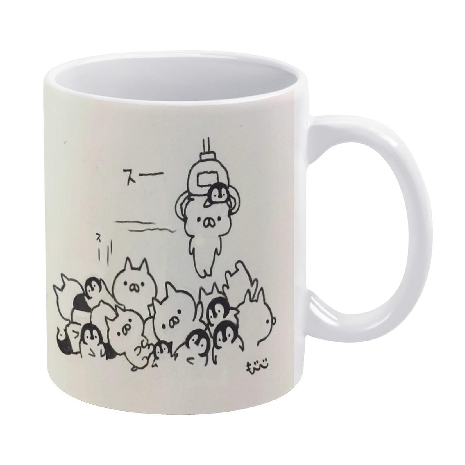 Amazon.co.jp: うさまる マグカップ コーヒーカップ ウォーターカップ 