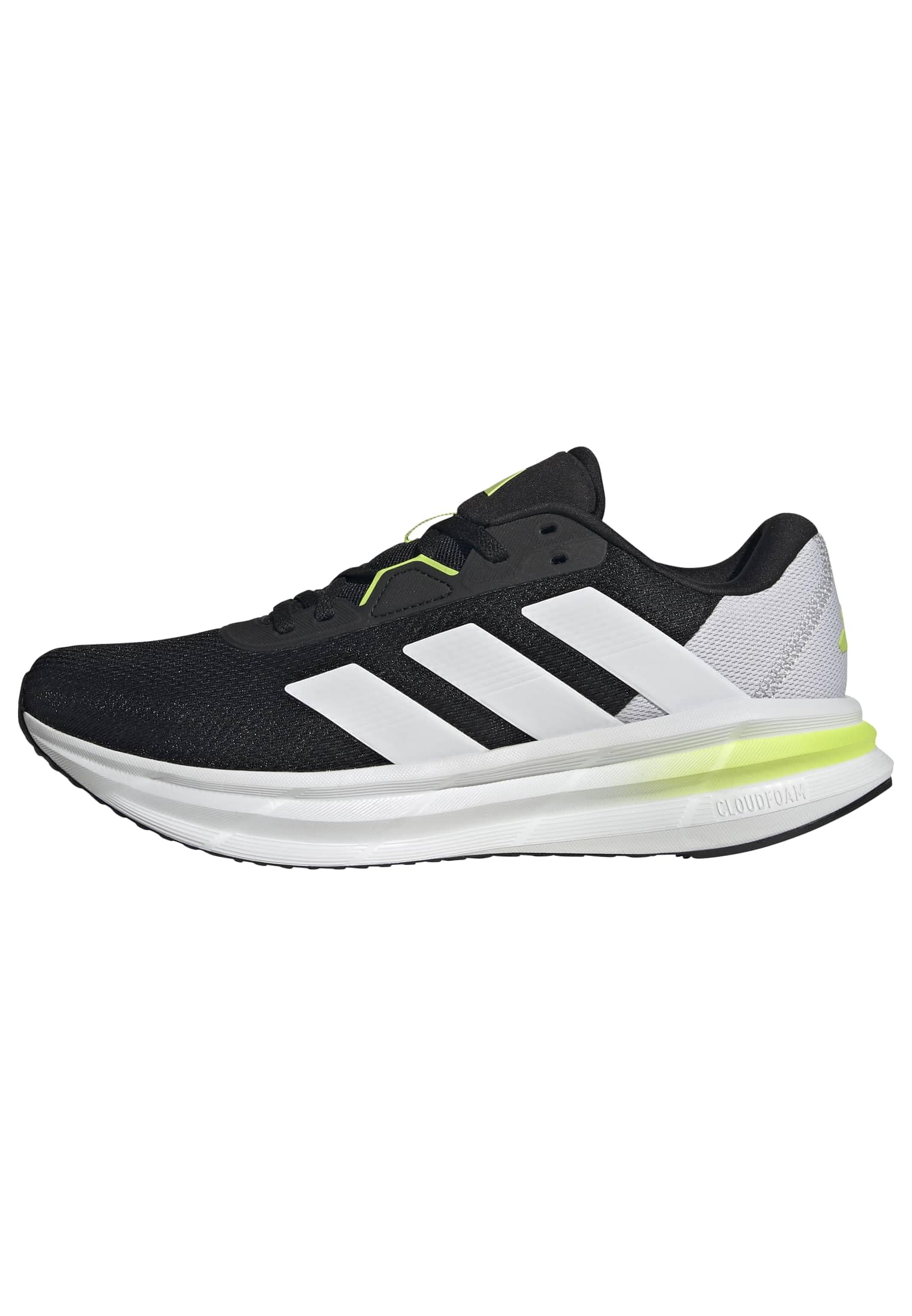 adidas Men's Galaxy 7 Running Shoes, core Black/FTWR White/Solar Slime, 12 UK