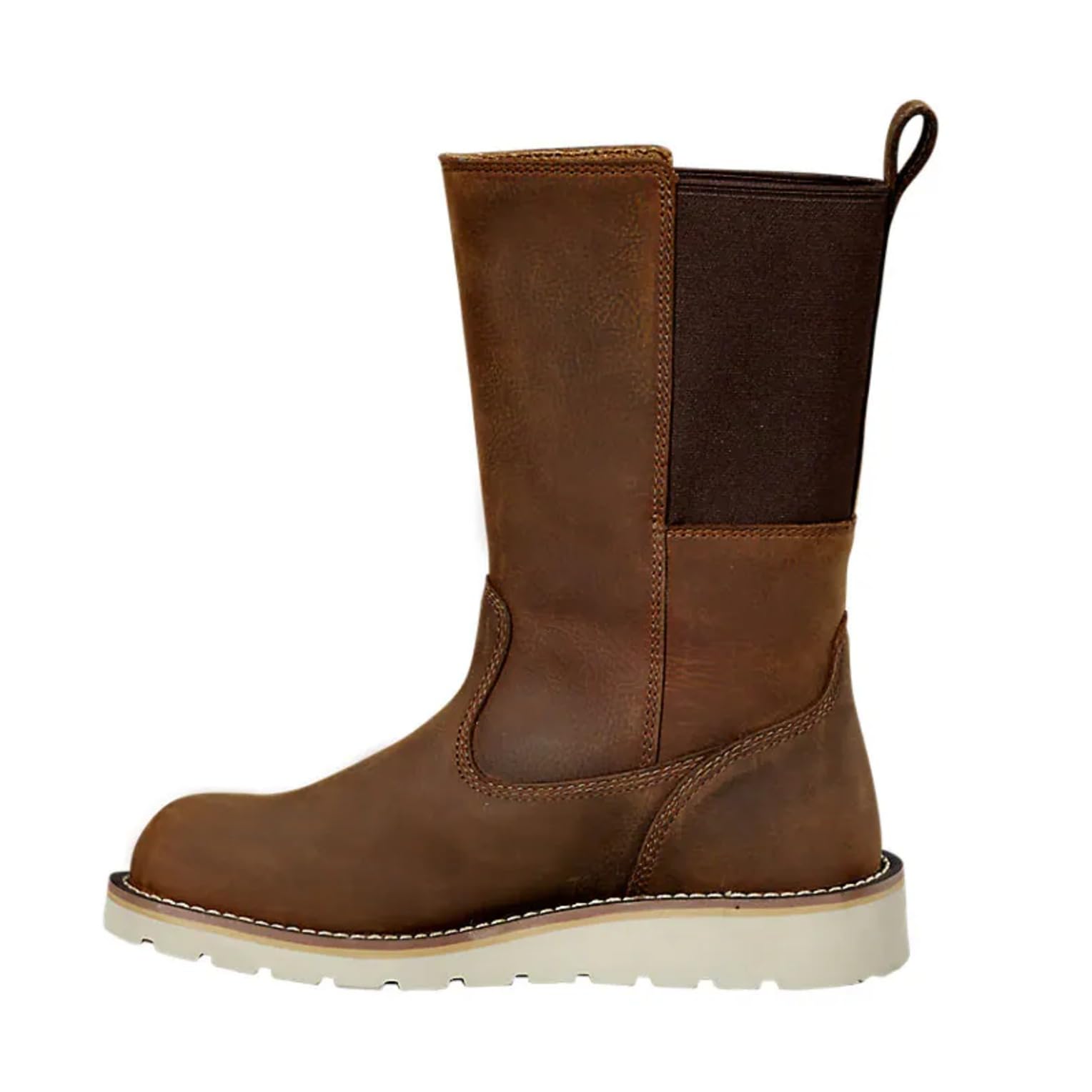 Carhartt Botas de goma impermeables unisex con puntera de acero de 25,4 cm, botas de goma impermeables con puntera de acero de 25,4 cm
