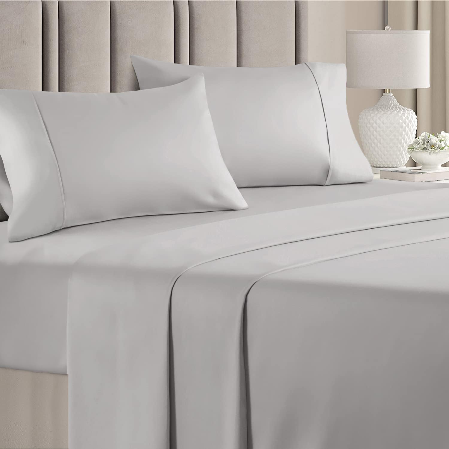 1000 Thread Count Sheet Set 100 Cotton Bed Sheets