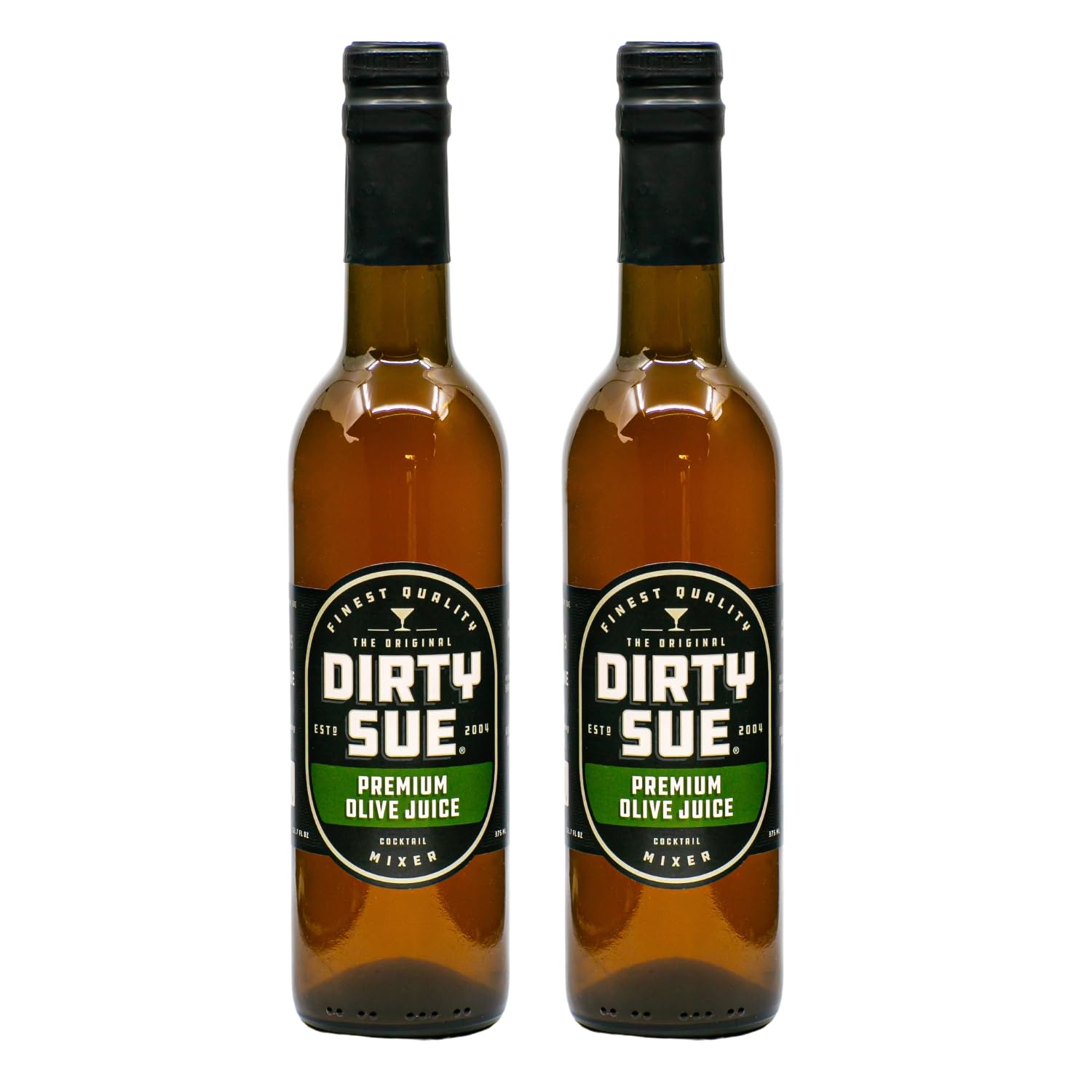 Dirty Sue - The Original Premium Olive Juice, 12.69 oz Glass Bottles (12.69 Oz (Pack of 2))