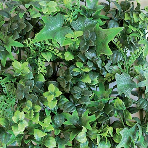Jardín vertical artificial TENAX de 0,50x1 m para transformar tu terraza con un toque de bosque 2