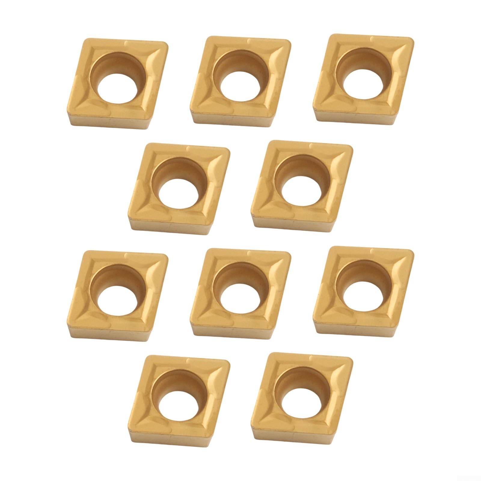 CCMT09T308 Inserti in carburo 10 pezzi Tornio CNC SCLCR Toolholder Lama di taglio