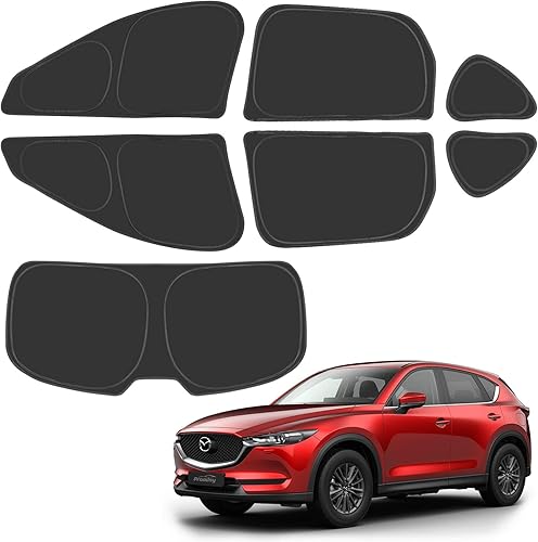 Window Sun Shade for Mazda CX-5 2023 2022 2021 2020 2019 2018 2017 Side Window for BabyCamping UV Rays and Privacy Protect Upgrade Accessories Set