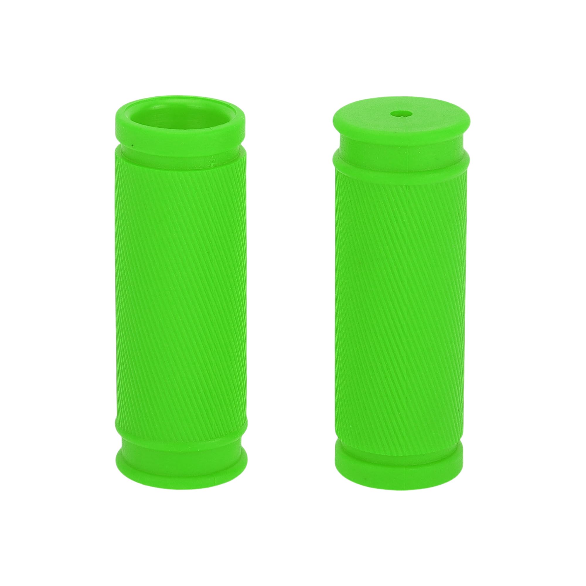 TUCKBOLD Bike Handlebar Grips Covers 85mm Long Lightweight | Cycling End Grip Protector Green 1 Pair