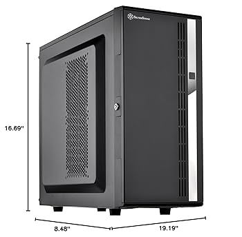 Silver Stone PCケース CS381 ブラック SST-CS381B Amazon.com: SilverStone Technology CS381 Micro-ATX/Mini-DTX