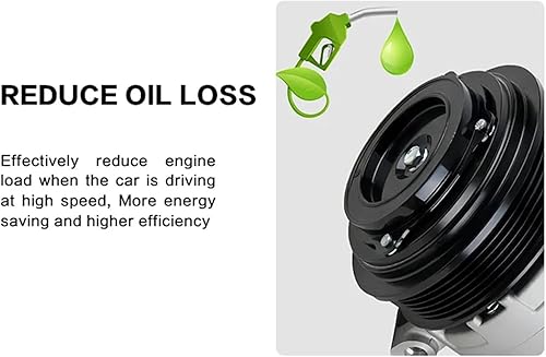 Miniatura 4 de Compresor de aire acondicionado para automóvil Compresor de aire acondicionado automotriz compatible con Toyota Land Cruiser Prado Land Cruiser