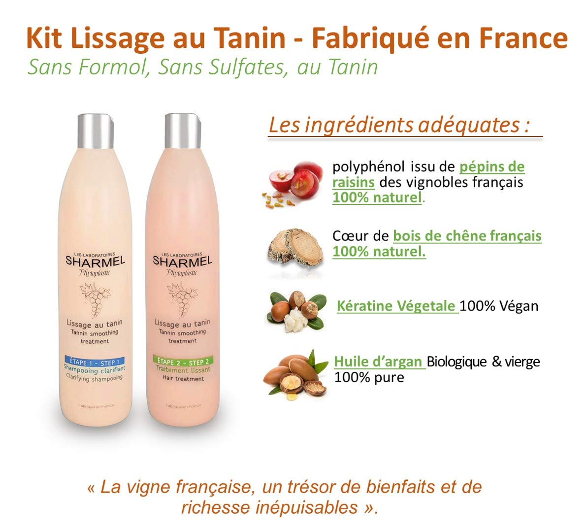 KIT TANIN (500 ml (Lot de 2))